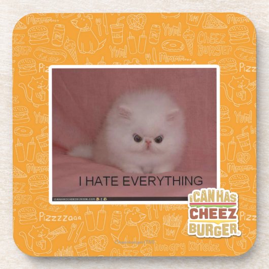 Ik haat alles onderzetter (Voorkant)