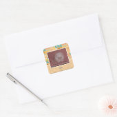 Ik haat alles vierkante sticker (Envelop)