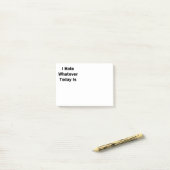 Ik haat alles wat vandaag is post-it® notes (Op bureau)