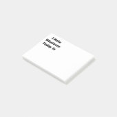 Ik haat alles wat vandaag is post-it® notes (Schuin)