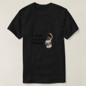 Ik haat Alternatieve Muziek Verre Geschikt voor T- T-shirt (Design voorkant)
