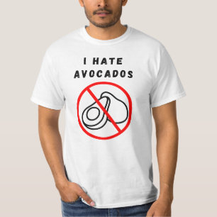 Ik haat Avocados T-shirt