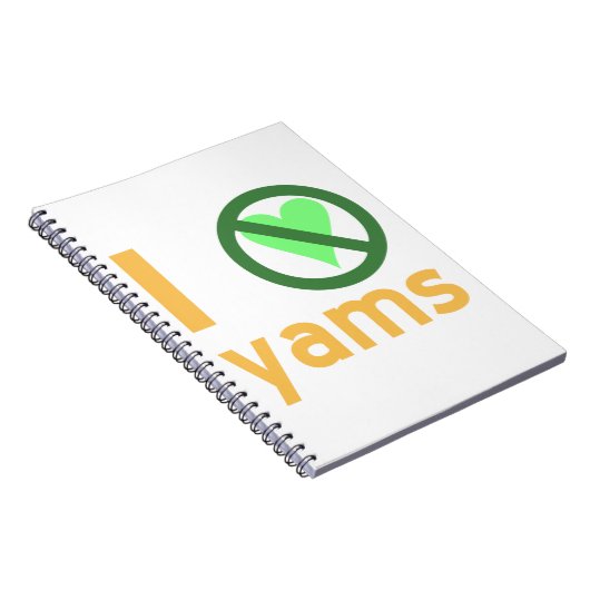 Ik haat bataat geen liefde notitieboek (Rechterzijde)