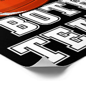 Ik haat beide teams Football Fun Kickoff Gift Mann Poster (Hoek)