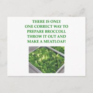 ik haat broccoli briefkaart