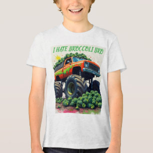 Ik haat broccoli gast Tri-Blend shirt