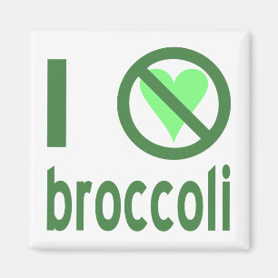 Ik haat broccoli magneet