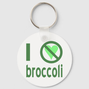 Ik haat broccoli sleutelhanger