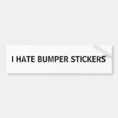 Ik haat bumperstickers (Voorkant)