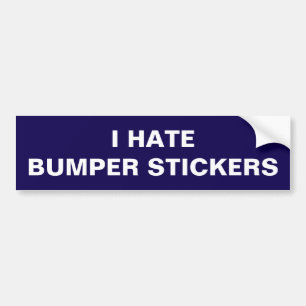 IK HAAT BUMPERSTICKERS