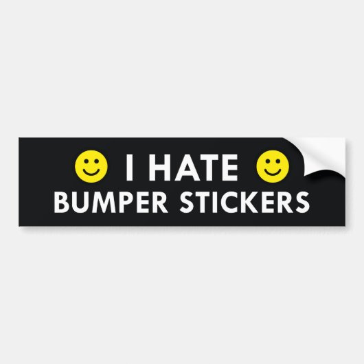 Ik haat Bumperstickers (Voorkant)