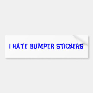 Ik haat Bumperstickers