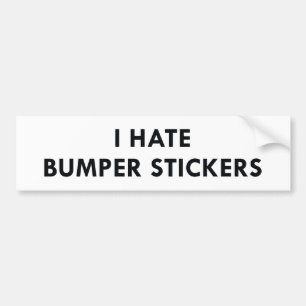 Ik haat Bumperstickers