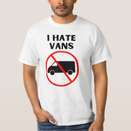 Ik haat busjes t-shirt
