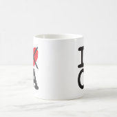 Ik haat CA - Californië Koffiemok (Center)