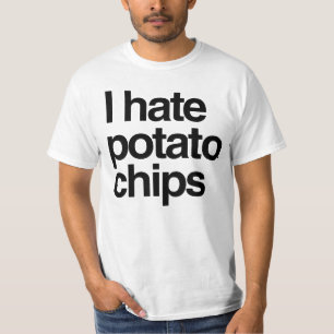 Ik haat chips t-shirt