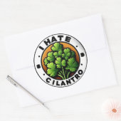 Ik haat Cilantro 3" Sticker (Envelop)