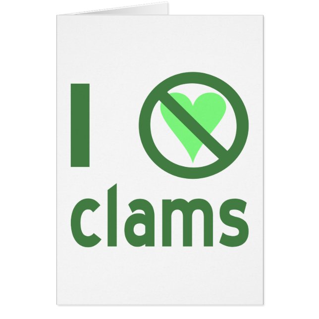Ik haat Clams (Voorkant)
