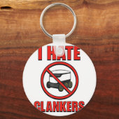 Ik haat clankers grappig voor mannen vrouwen _1 sleutelhanger (Voorkant)