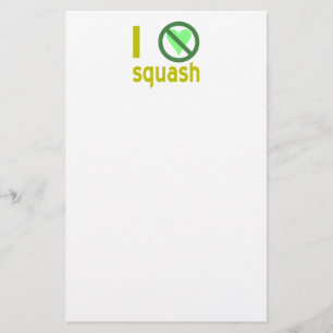 Ik haat courgette geen liefde briefpapier