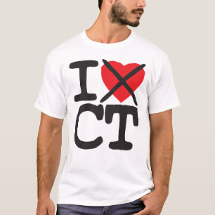Ik haat CT - Connecticut T-shirt