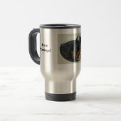 Ik haat de ochtenden - Travel Mug Reisbeker (Voorkant links)