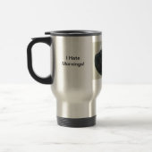 Ik haat de ochtenden - Travel Mug Reisbeker (Links)
