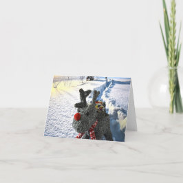 Ik haat de sneeuw. kaart