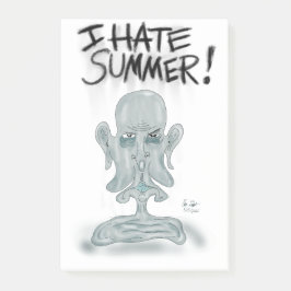 IK HAAT DE ZOMER! - zweten en smelten Post-it® Notes