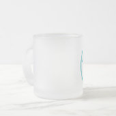 Ik haat dolfijnen matglas koffiemok (Voorkant links)