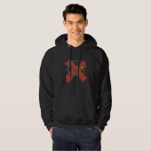 IK HAAT DUBBELE GEZICHTEN HOODIE (Voorkant volledig)