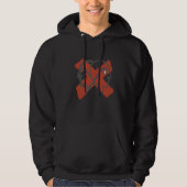 IK HAAT DUBBELE GEZICHTEN HOODIE (Voorkant)