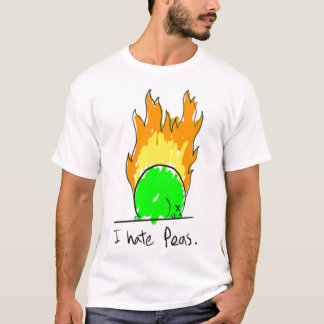 ik haat erwten t-shirt