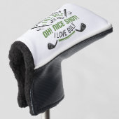 Ik haat Golf Golfheadcover (3/4 voorkant)