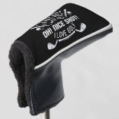 Ik haat Golf Golfheadcover (3/4 voorkant)