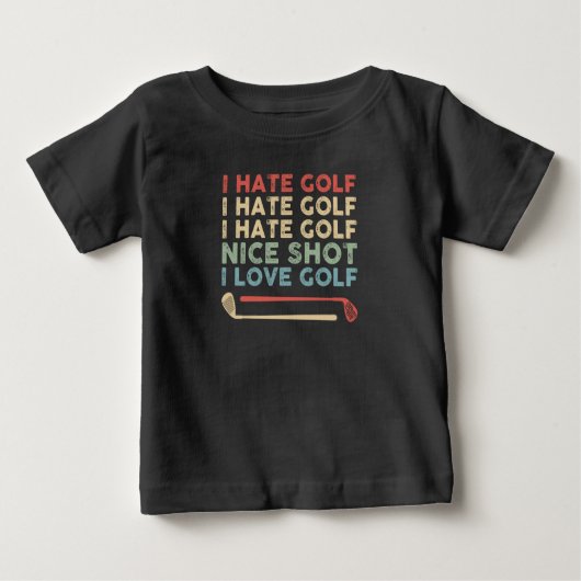 Ik haat Golf Nice Shot I Love Golf, Funny Golf Pla (Voorkant)