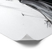 Ik haat Gravity Funny Alien Poster – 30x30 Wall Ar (Hoek)