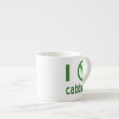 Ik Haat Groene Kooltekst Espresso Kop (Voorkant rechts)