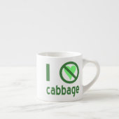 Ik Haat Groene Kooltekst Espresso Kop (Rechts)
