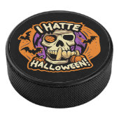 ik haat halloween hockey puck (3/4)