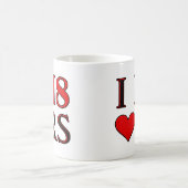 Ik Haat Hart Grappige Mok (Center)