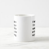 Ik haat het als ik een lied zing Koffiemok (Center)