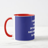 Ik haat het als ik wakker word mok (Links)