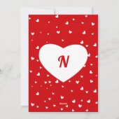 Ik haat het als je niet bij mij bent. feestdagenkaart (Achterkant)