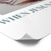 Ik haat het als Jezus op dinosaurussen rijdt in mi Poster (Hoek)