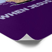 Ik haat het als Jezus op dinosaurussen rijdt in mi Poster (Hoek)