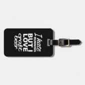 Ik haat het lopen, maar ik hou van Craft Beer Bagagelabel (Voorkant horizontaal)