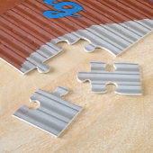 Ik haat het om de hond 's avonds te laten lopen. legpuzzel (Zijkant)