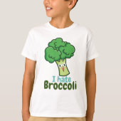 Ik haat het Shirt van Broccoli Boy (Voorkant)