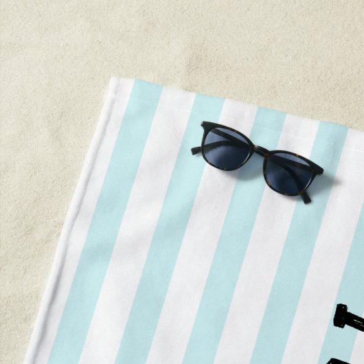 Ik haat het stomme strand strandlaken (In situ)